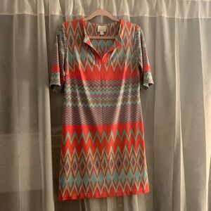 Casual bright summer dress